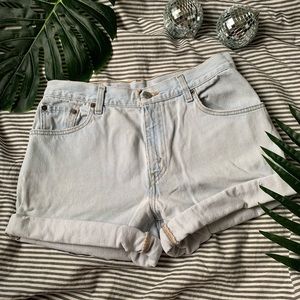 Vintage Levi’s High Waisted Shorts